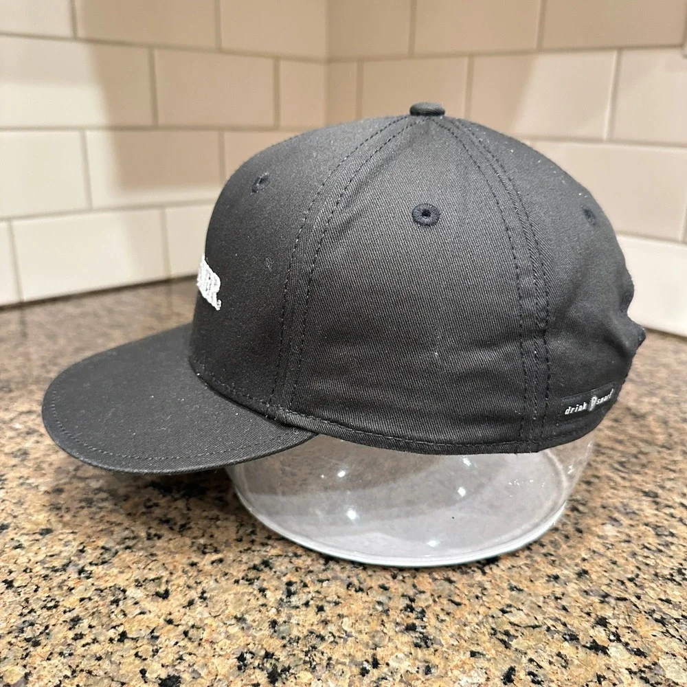 Courvoisier‎ Style Master Strapback Hat Cap Mens OSFA Black Cotton